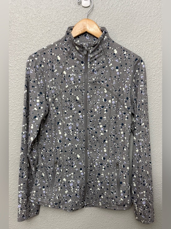 Juice Swing Jackets & Blazers - Swing Juice | Golf Splatter Woman’s Full Zip Lightweight Jacket | Size Large